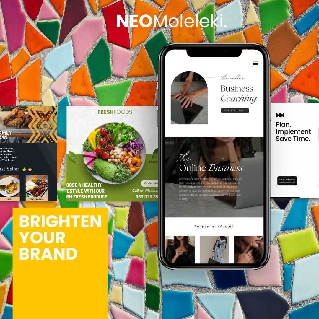Neo Moleleki digital marketing studio hero graphic